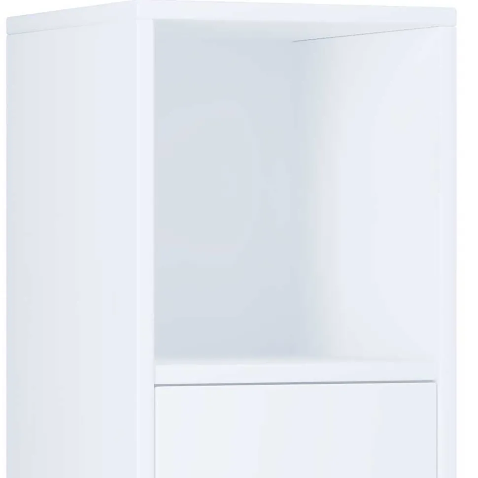 Weiße Badeinrichtung Set - Gransov (vierteilig)