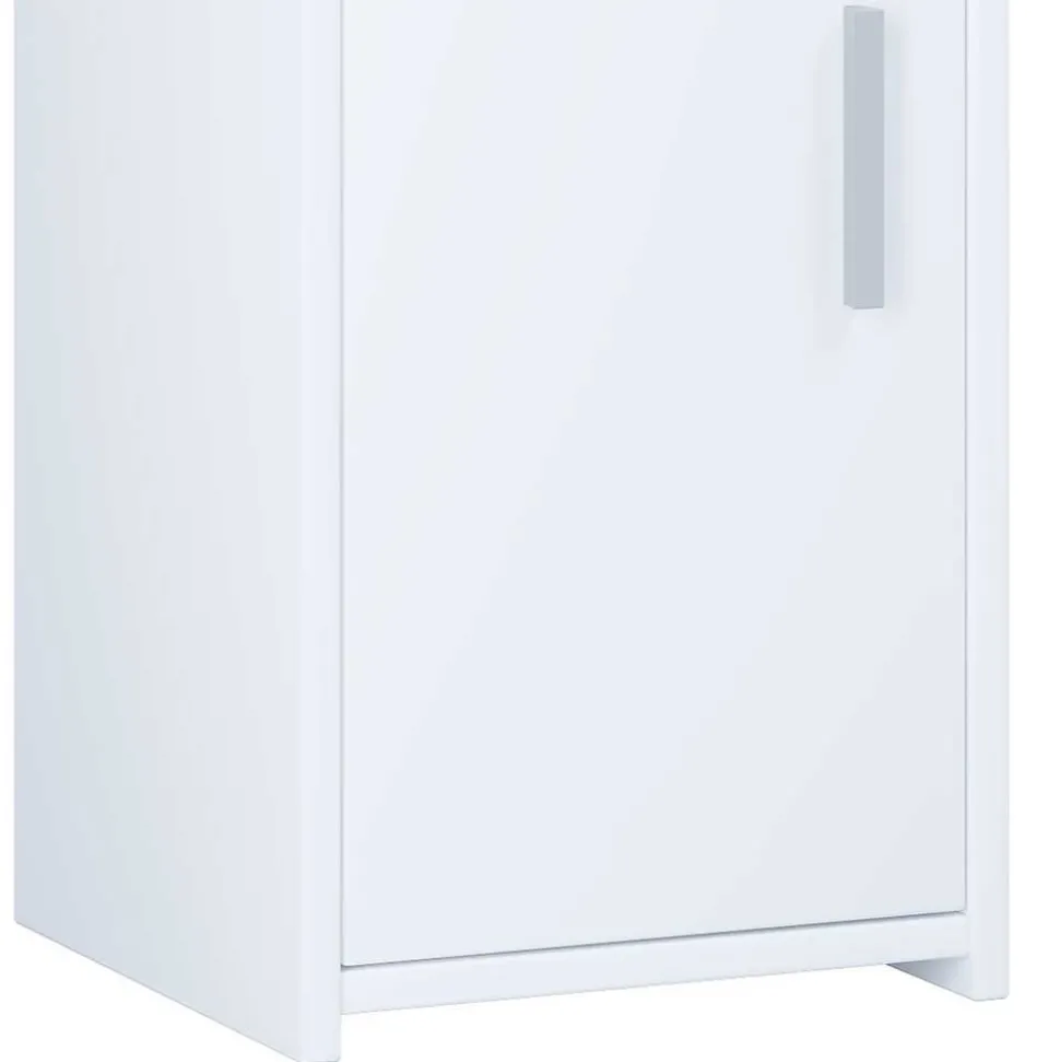 Weiße Badeinrichtung Set - Gransov (vierteilig)