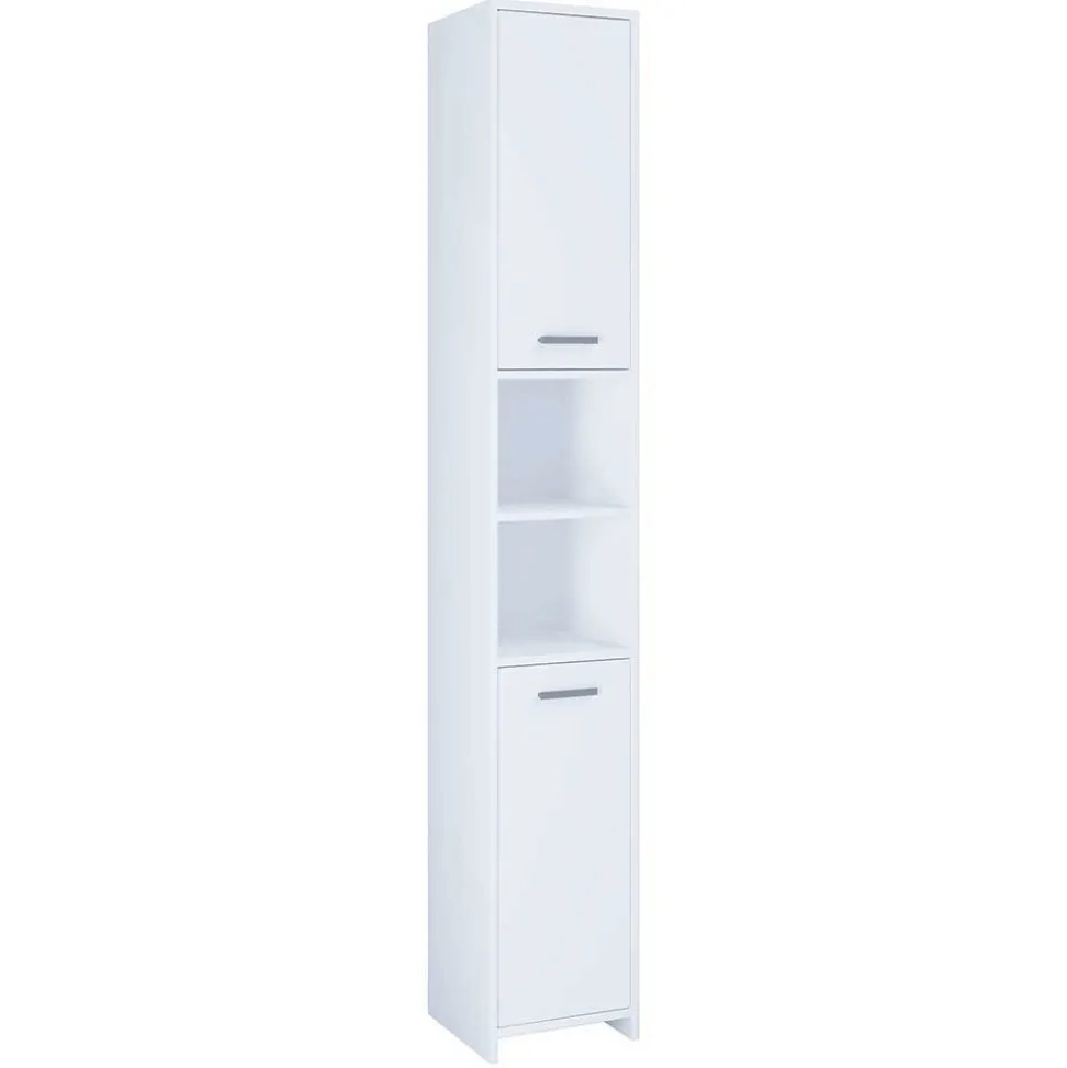 Weiße Badeinrichtung Set - Gransov (vierteilig)