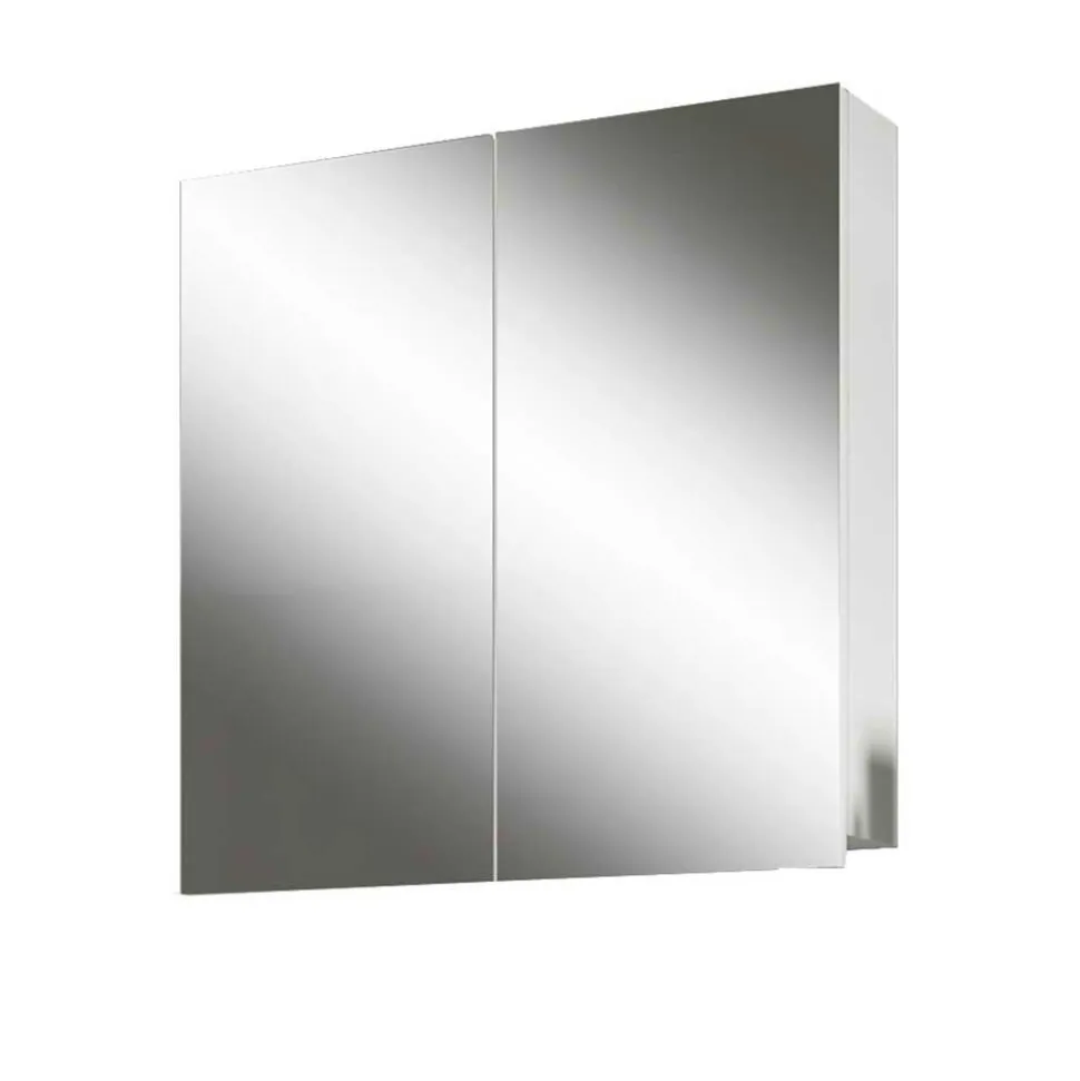 Weiße Badmöbel Kombi Set - Sua (vierteilig)