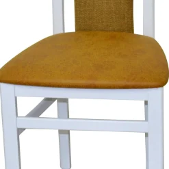 Weiße Esszimmergruppe für 4 Personen - Calasso (fünfteilig)