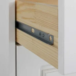 Weiße Flurmöbel im Landhausstil - Vesrav (dreiteilig)