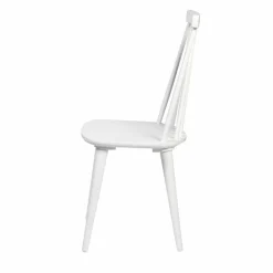 Weiße Holzstühle aus Massivholz - Valtoma (4er Set)