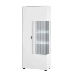Weiße Vitrine fürs Wohnzimmer - Dualkos