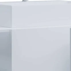 Weiße Waschkommode für die Wandmontage - Ziovarica