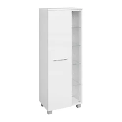 Weißer Badschrank 45 cm breit - Lartemo