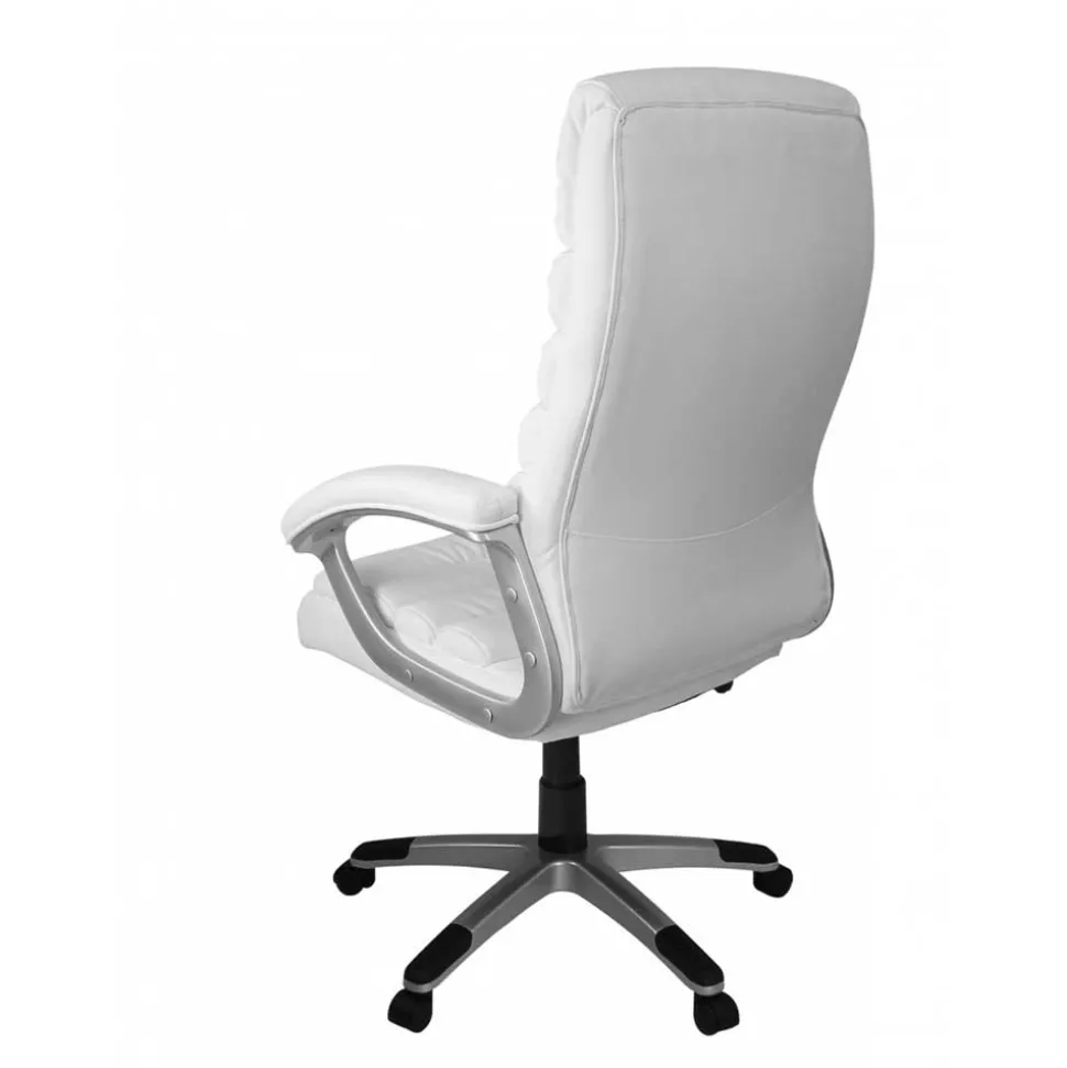 Weißer Bürosstuhl in modernem Design - Vandato