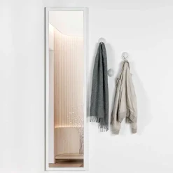 Weißer Ganzkörperspiegel 46x185x3 cm - Roul