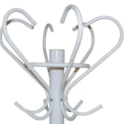 Weißer Garderobenständer aus Metall - Laxela