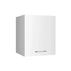 Weißer Küche Oberschrank in Hochglanz - Cuneo