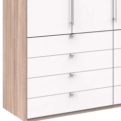 Weißer Kleiderschrank Made in Germany - Vaclyn