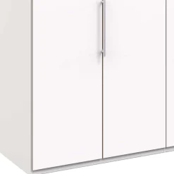 Weißer Schlafzimmer Kleiderschrank mit Falttüren - Donpiave