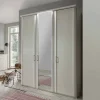 Weißer Schlafzimmerschrank Ronis mit drei Türen