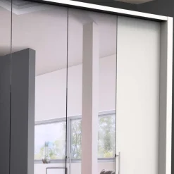 Weißer Schrank fürs Schlafzimmer mit Spiegeln - Donpiave