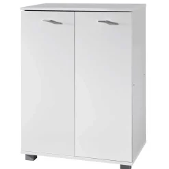 Weißer Schuhschrank 60x90x35 cm - Avelinos