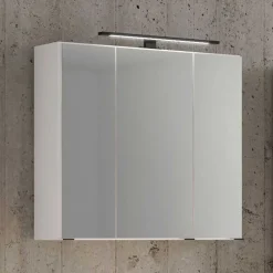 Weißer Spiegelschrank fürs Badezimmer - Maney