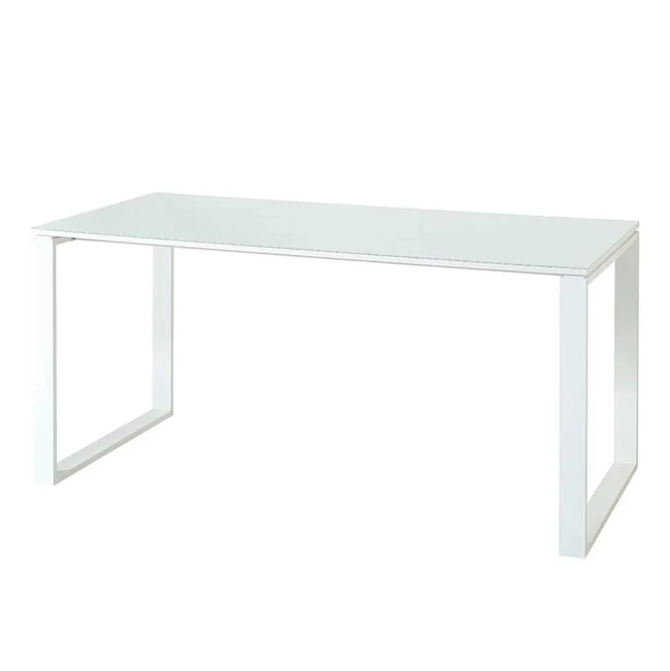 Weißes Büromöbel Set mit Schreibtisch - Fidania (zweiteilig)