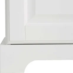 Weißes Buffet Schrank aus Kiefer massiv - Akbelev