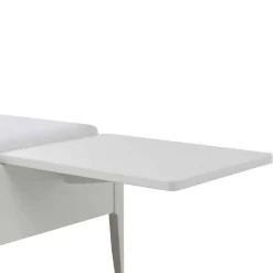 Weißes Doppelbett ohne Kopfteil - Meteora