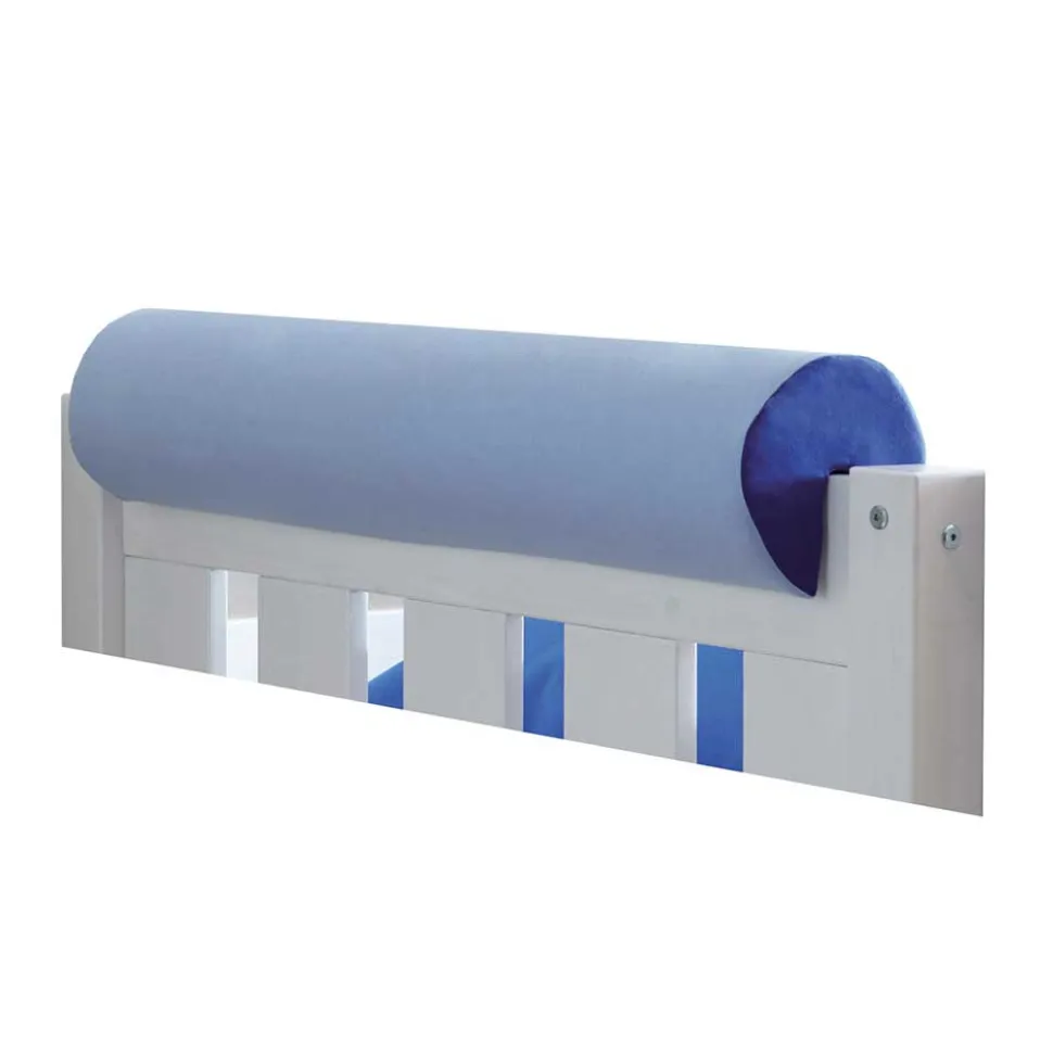 Weißes Holz Stockbett mit Rutsche - Niova