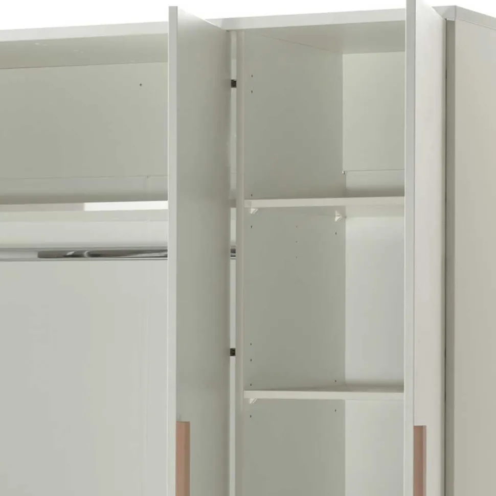 Weißes Jugendzimmer Möbel Kombi - Eldrus (fünfteilig)