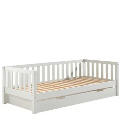 Weißes Kojenbett 90x200 cm aus Kiefer - Molo