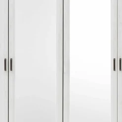 Weißes Landhaus Schlafzimmer Set - Maggio (fünfteilig)