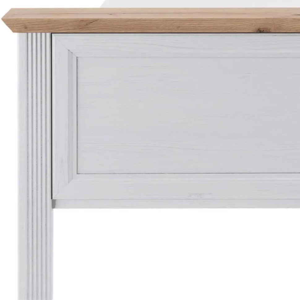 Weißes Landhaus Schlafzimmer Set - Maggio (fünfteilig)