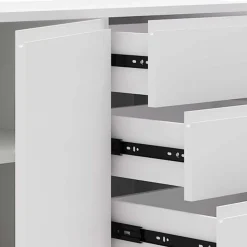 Weißes Sideboard 150cm mit Haarnadel Beinen - Donny