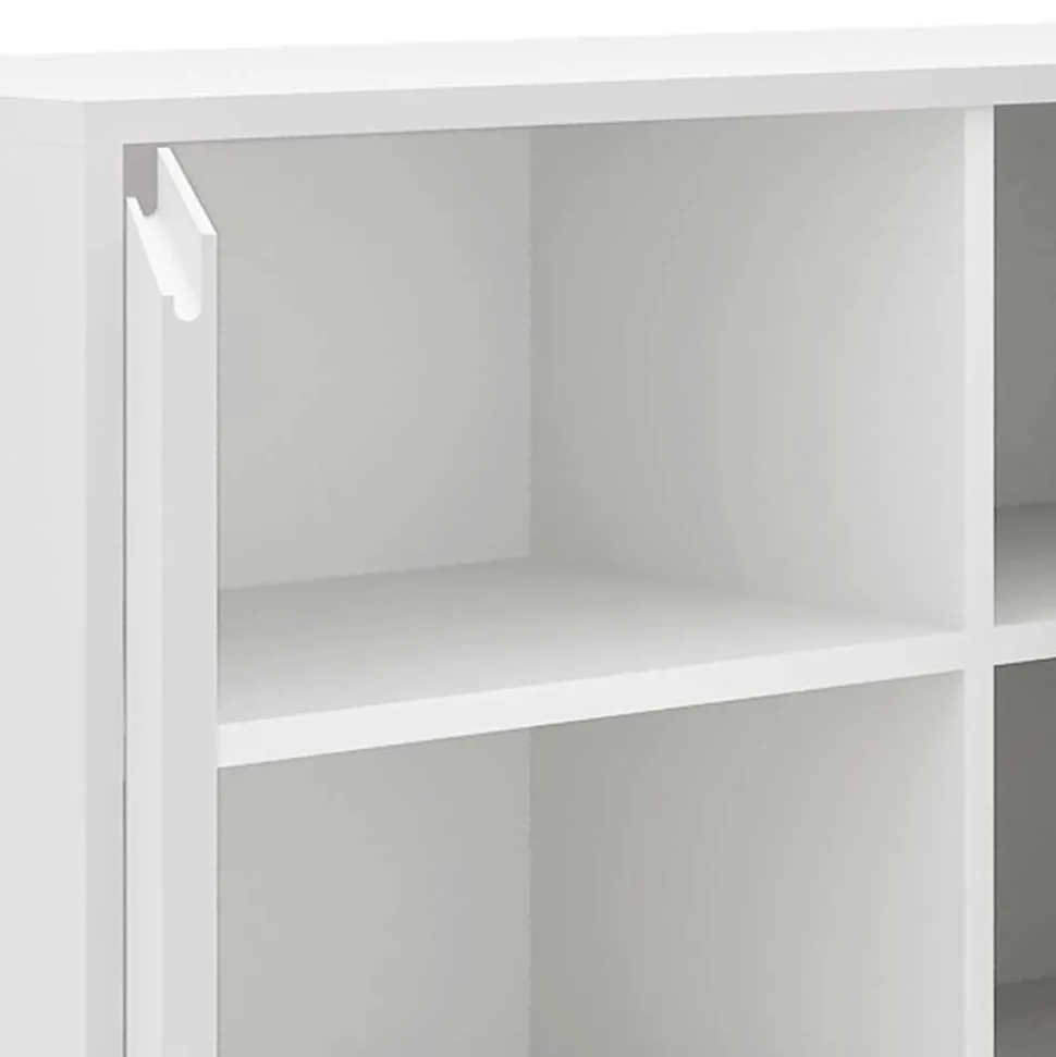 Weißes Sideboard 150cm mit Haarnadel Beinen - Donny