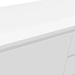 Weißes Sideboard 150cm mit Haarnadel Beinen - Donny