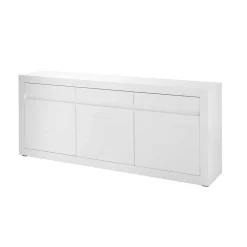 Weißes Sideboard mit 217 cm Breite - Ilana