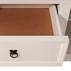 Weißes TV Board im Landhaus Design - Segrino