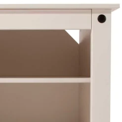 Weißes TV Board im Landhaus Design - Segrino