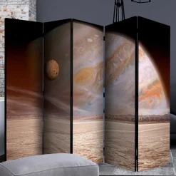 Weltall Paravent mit farbigem Motivdruck - Tiara