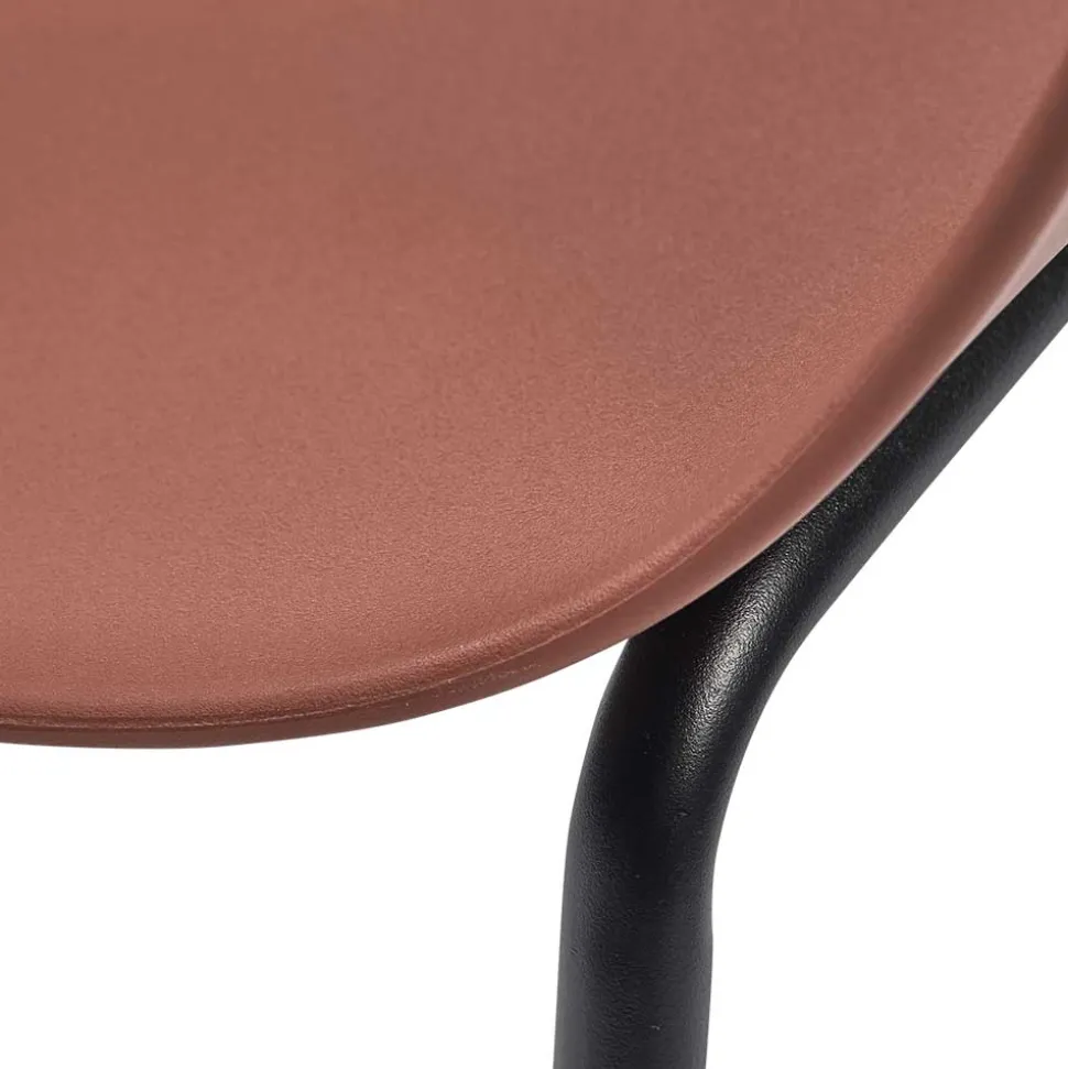 Wetterfeste Armlehnenstühle in Altrosa - Zandravo (2er Set)