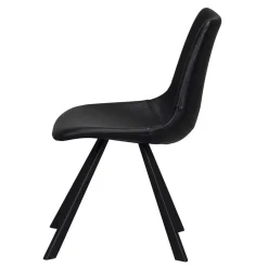 White Wash Eiche Tisch mit 4 Stühlen - Pulva (fünfteilig)