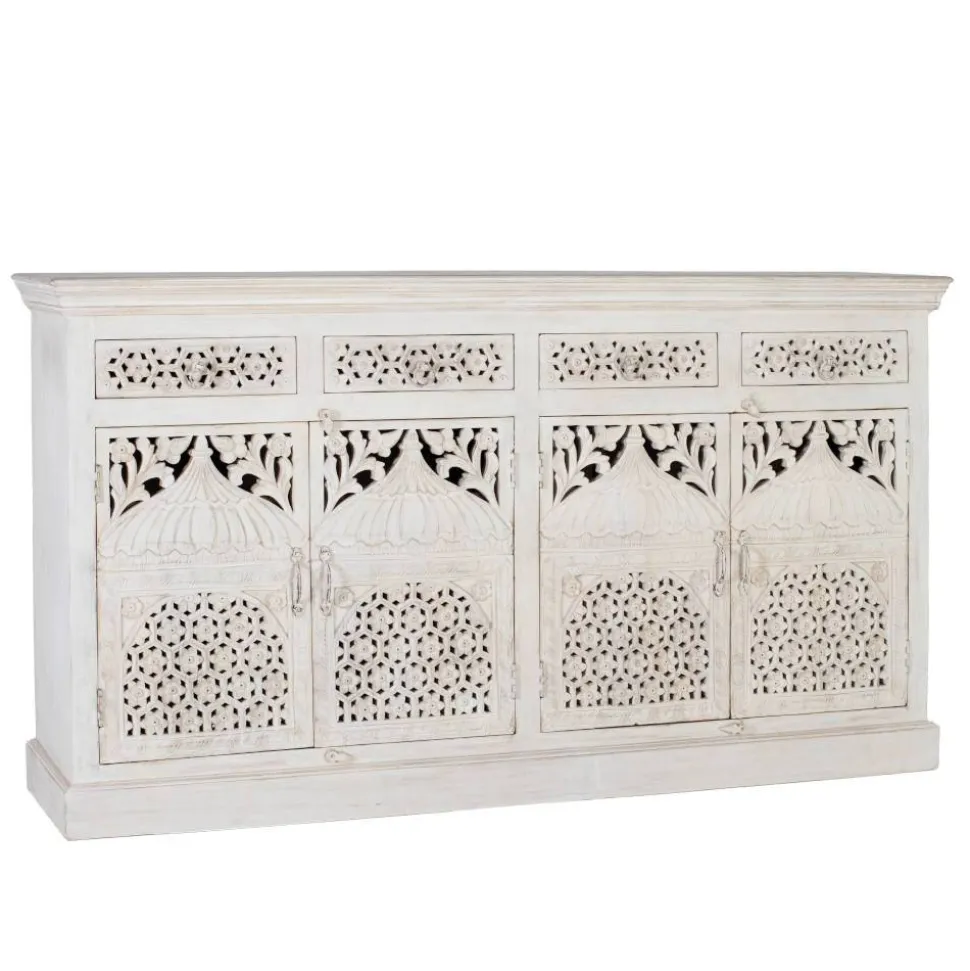 White Wash Sideboard im orientalischen Stil - Capo