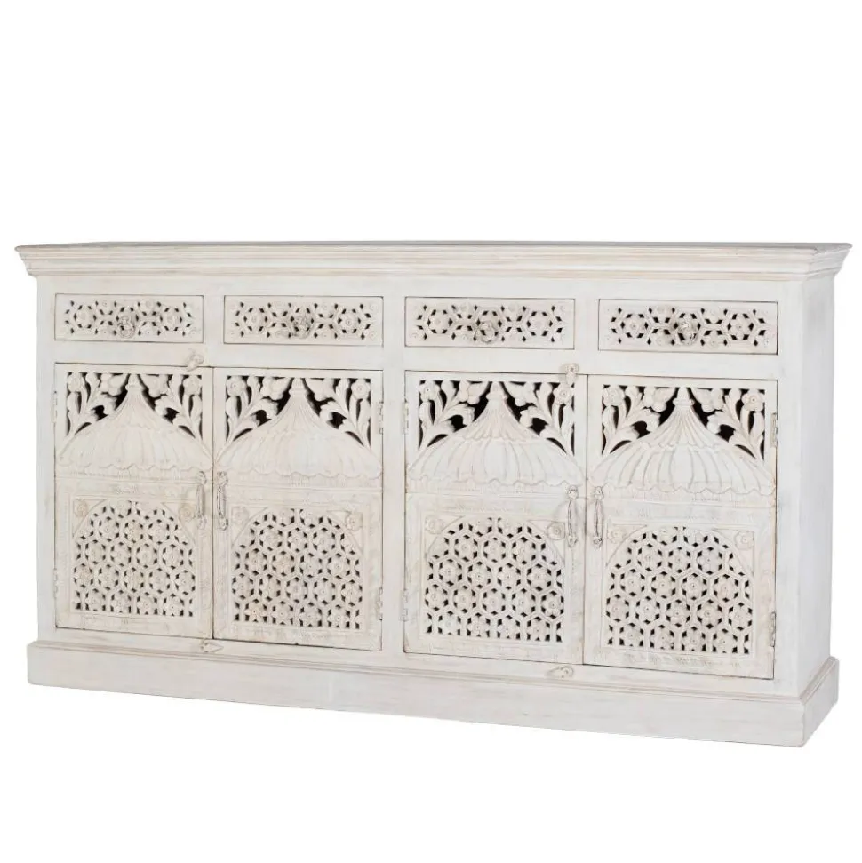 White Wash Sideboard im orientalischen Stil - Capo