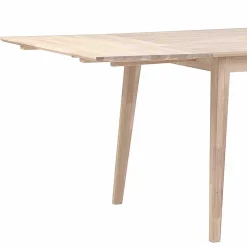 White Wash Tisch & Stühle Schwarz - Pessoa (siebenteilig)