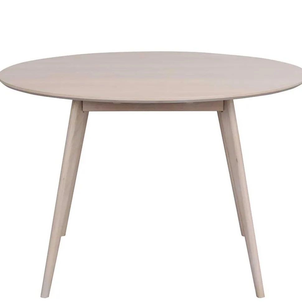 White Wash Tischgruppe in Rund - Navassa III (fünfteilig)