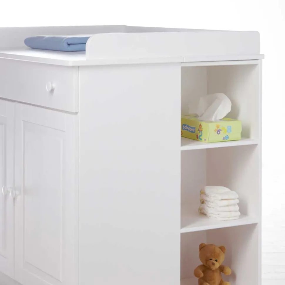 Wickeltisch Narcisso in Weiß