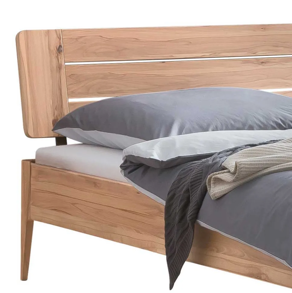 Wildbuche Bett mit 140 cm Breite modern - Sesedra