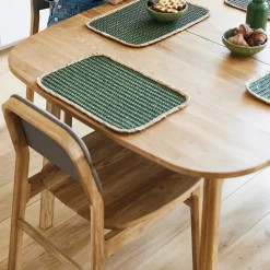 Wildeiche Ausziehtisch modern - Laida