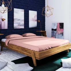 Wildeiche Bettrahmen kein Kopfteil - Hardus