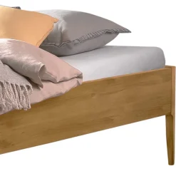 Wildeiche Doppelbett - kein Kopfteil - Defelira