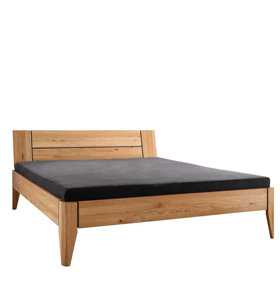 Wildeiche Doppelbett in drei Größen - Lounger
