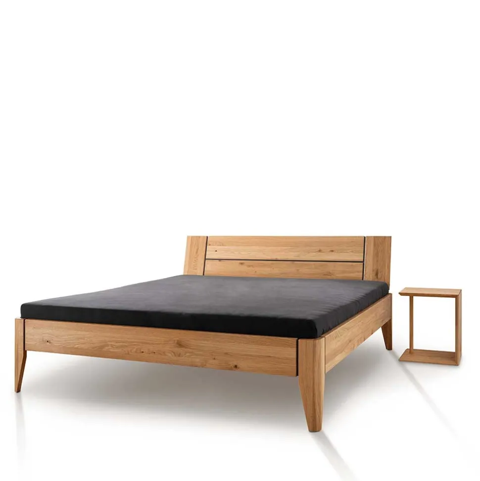 Wildeiche Doppelbett in drei Größen - Lounger