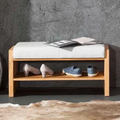 Wildeiche Flur Möbel Kombi - Mandrey (fünfteilig)