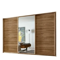 Wildeiche Kleiderschrank mit 3 Schwebetüren - Divnoi